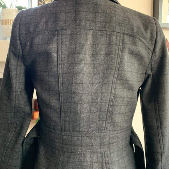 Reformation Long Fitted Coat XS - Picture 3 of 6